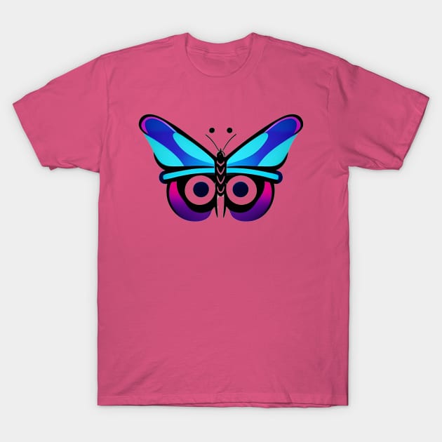 colorful butterfly T-Shirt by mdr design